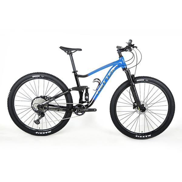 Alloy AL7005 Full Suspension Mountain Bike 27.5 Wheel With SHIMANO Hydraulic Brake