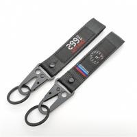 Vintage Speed Dial Keychain Strap - 299Km / h Emblema tejido y sistema de doble gancho - Esenciales de cabeza de engranaje