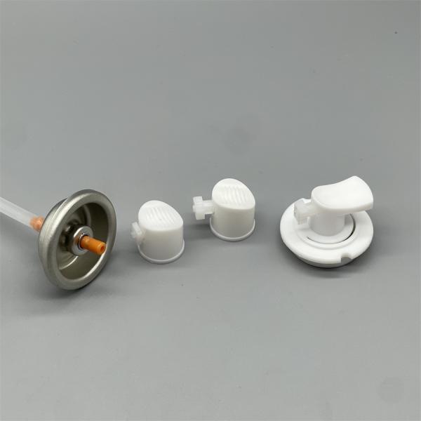 1 Inch Aerosol Spray Paint Valve with Metal Actuator for Industrial Use