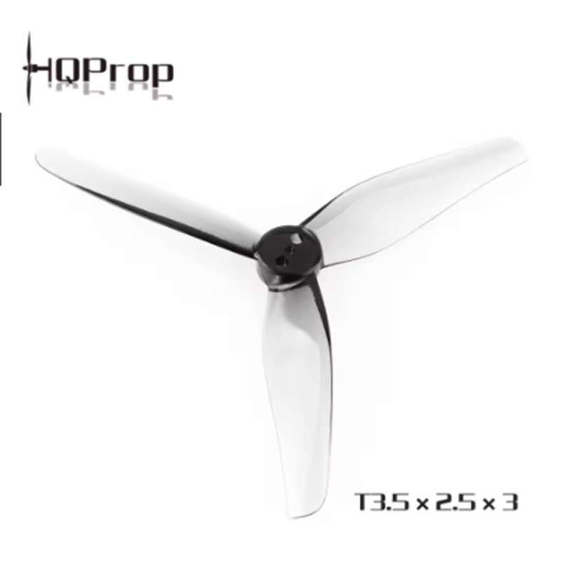 HQProp T3.5X2.5X3 3.5inch Propeller 3525 1.5mm Shaft 3-Blade Props for IFlight IH3 RC DIY FPV Racing Drone