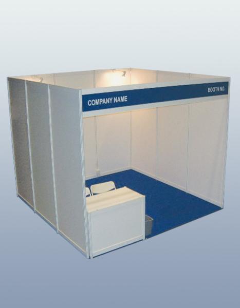 3X3M Standard System Booth, China Modular Aluminum Booth Exhibition System Panel and Exhibition Equipment