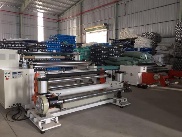 380V Slitter And Rewinder Machine 1600mm Touch Screen Control