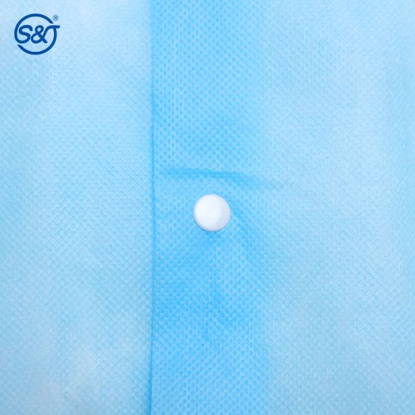 OEM disposable lab coat  antistatic lab coats with collar