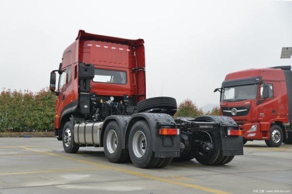 Automatic Window Dongfeng Tianlong KL Heavy Truck 520 HP 6X4 Tractor for Boutique