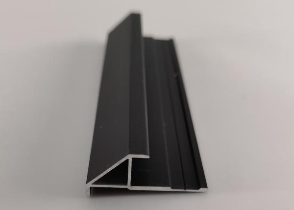 Black anti Aging Aluminium Kitchen Profile 40 X 20 Aluminum Extrusion
