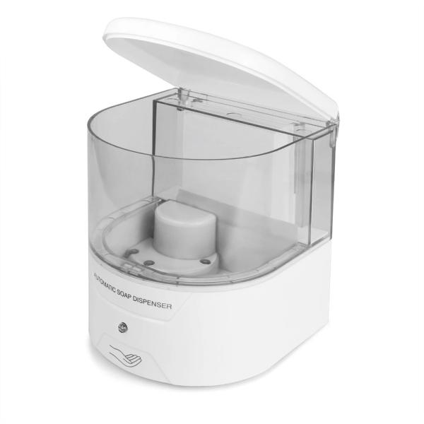 Public no touch Wall Mount Soap Dispenser Sensor Hands Silicone Soap liquid Dispenser Alcohol Hand Dispenser