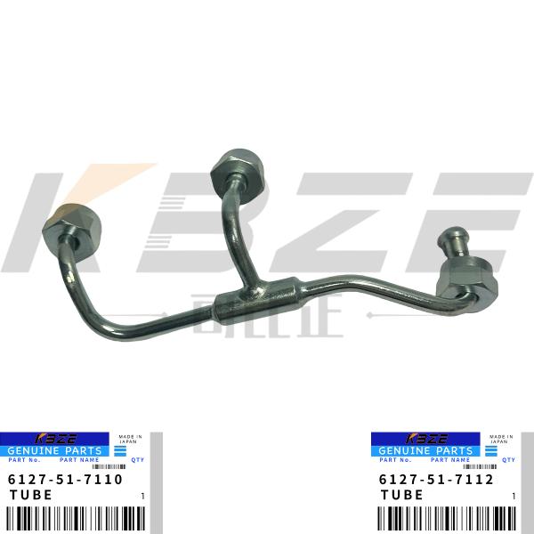 6127-51-7110 6127-51-7112 KOMATSU S6D155-4 TUBO DE ACEITE DEL ÁRBOL DE LEVAS DEL MOTOR PARA MAQUINARIA