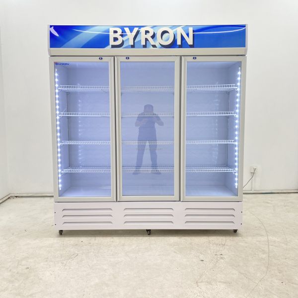 Direct Cooling Single Door Display Fridge Commercial Beverage Fridge