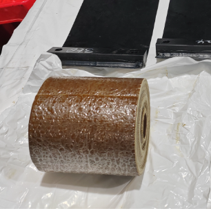 100mm Width x 10m Roll Marine Petrolatum Wrap Tape with Excellent Chemical Resistance for Corrosion Protection