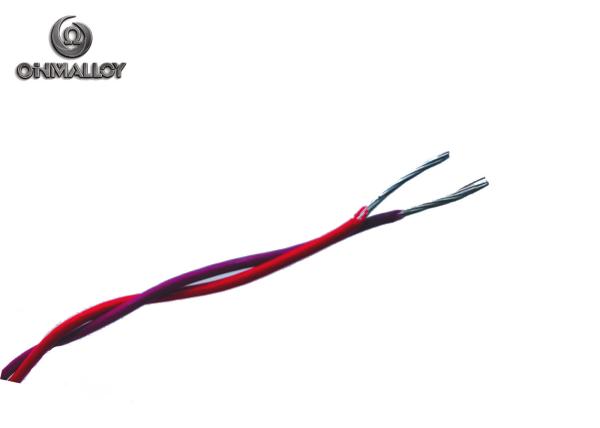 Revestimento da borracha de silicone das costas do cabo de par termoelétrico da isolação da fibra de vidro multi