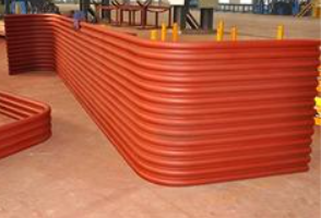 High Pressure Carbon Steel Water Wall Panel With Welded Tubes For Boiler Systems
