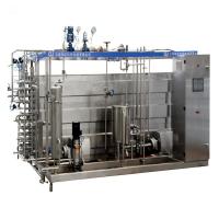 Steam Sterilization Milk Tube UHT Sterilizer Machine SUS304 Material