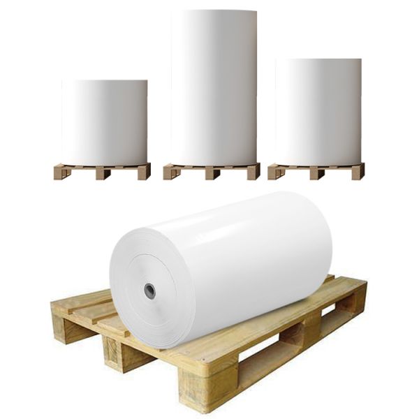 Self Adhesive Label Paper Roll 72gsm for Direct Thermal Sticker Printing