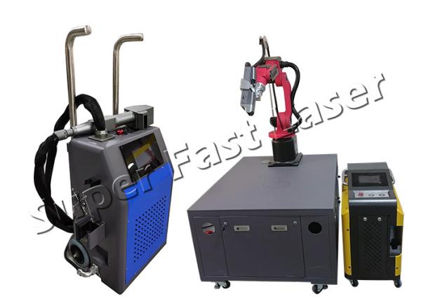 Intelligent Laser Rust Removal Machine 100 Watt Laser Rust Removal Robot