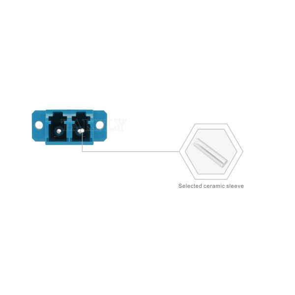 LC Adapter Cable Coupler APC/UPC SM/MM Simplex/Duplex/Quad/6 ways/8 ways Fiber Optic For Data Center FTTH