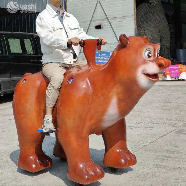 Indoor / Outdoor Children's Electric Ride On Car Amusement Animal Model
