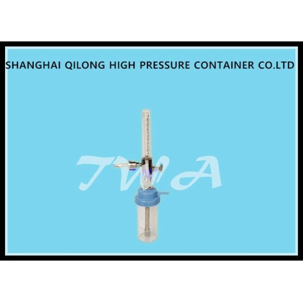 Flow Control Wall Oxygen Regulator Single Flowmeter Connected With The Oxygen Pipe