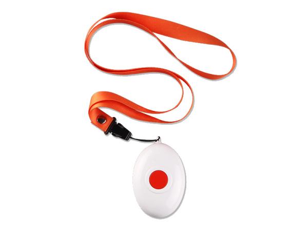 Wireless elderly person pager system long accept distance emergency alarm with call button