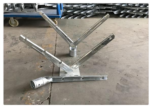 Razor Barbed Wire Extension Arms V Shape Razor Barbed Wire Arms