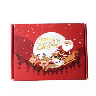 Advent Calendar Christmas Cardboard Gift encaixota a impressão de gravação