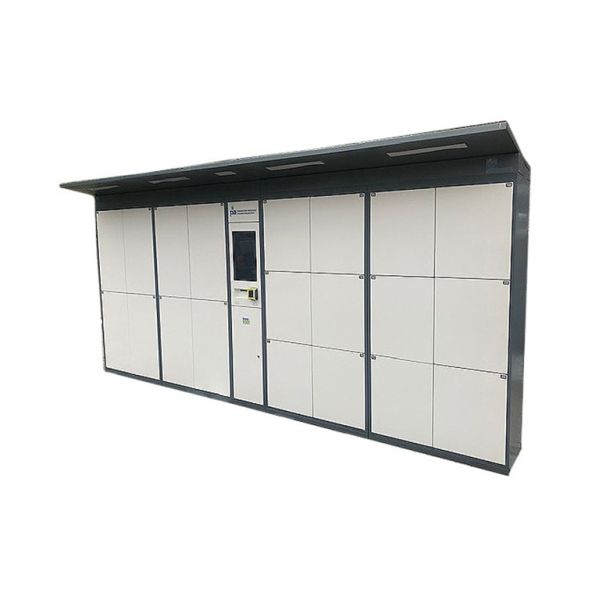 Automatic Gas Vending Lockers Transparent Doors With Exchanging Function