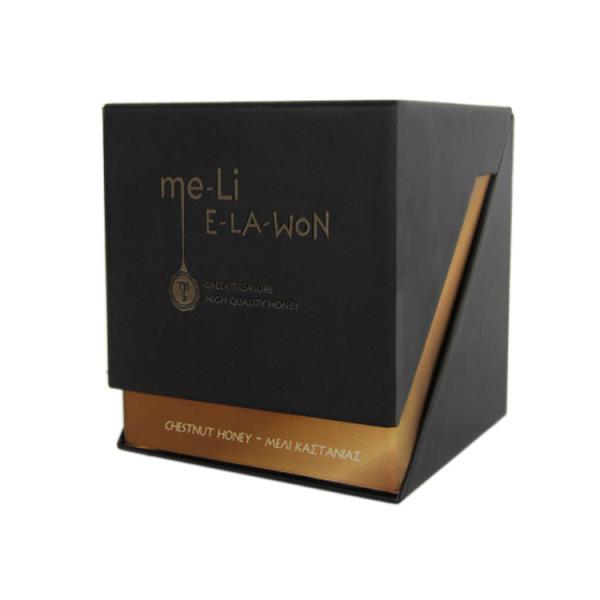 Luxury Black Book Shaped Clamshell Magnetic Gift Box Rigid Cardboard Foldable