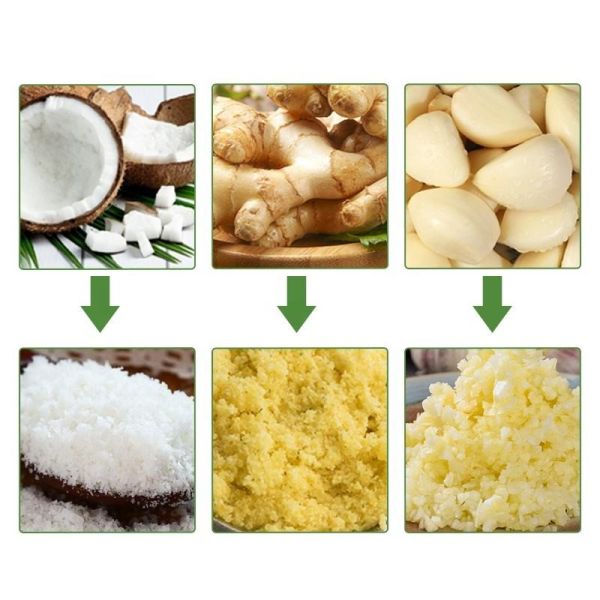 Precio de fábrica Eléctrico triturador de carne de coco Grater Grinding triturador Grating máquina