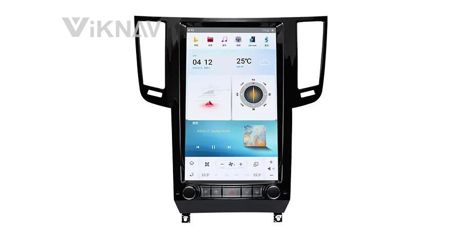 13.6 дюймовый экран для 2009-2013 Infiniti FX45 FX35 128G навигация GPS мультимедийный DVD-плеер Android беспроводной Carplay