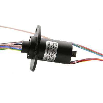 Anel de deslizamento elétrico rotativo de 12 circuitos LPC-1C1202