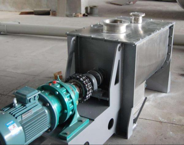YIHU Horizontal Ribbon Powder Mixer Vacuum Planetary Type 500KG Weight