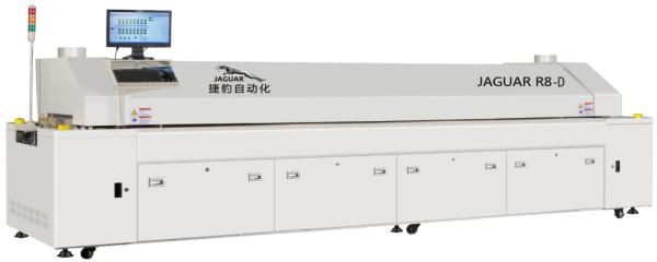 High Capacity Lead Free Reflow Oven Double Track With Mesh / Rail Converyor