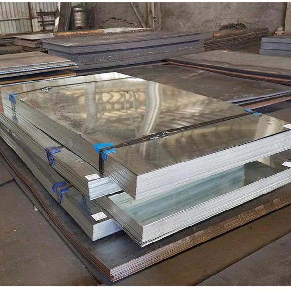 Ductility Galvanized Steel Plate 6mm Good Impact Resistance 500MPa