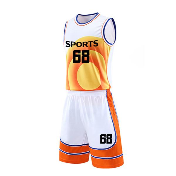 Durable Basketball Sports Clothes Sublimation Basketball Jersey For Training
