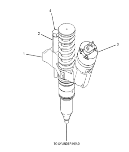 3561373 356-1373 Fuel Injector Excavator Engine Parts Fitting For C32