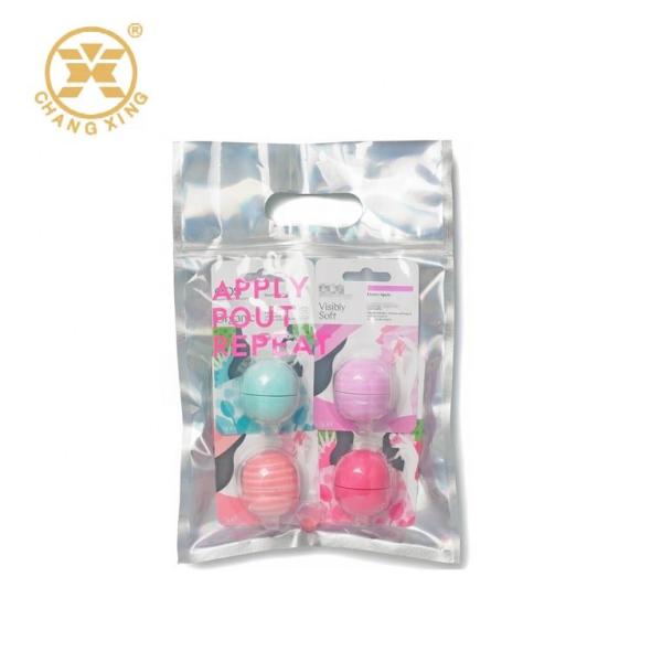 Do malote liso lateral do selo do saco 3 de 50g 100g limpador facial de empacotamento cosmético Leakproof