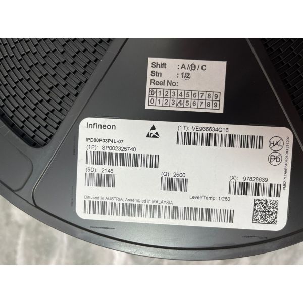 IPD80P03P4L-07 TO-252 Ic Integrated Circuit In Inverters