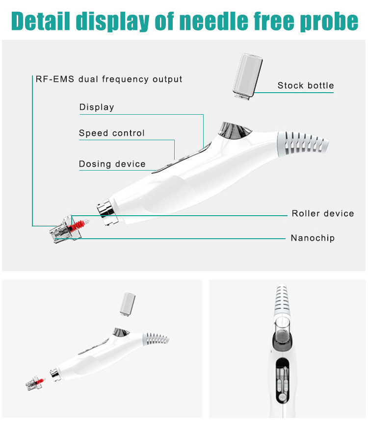Многофункциональная частичная машина подниматься стороны Microneedle RF 9D HIFU