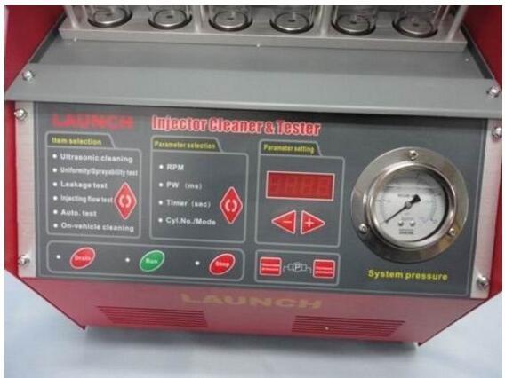 Electronic Fuel Injector Tester And Cleaner Machine 100W Ultrasonic Cleaner Power