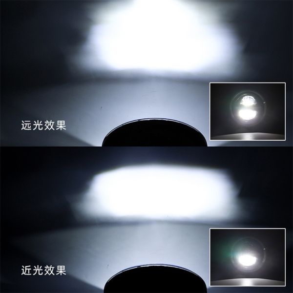 7 Inch 40W Motorcycle LED Headlight with Custom Design and Aluminum Alloy PC Lens