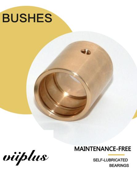 Tempered Bronze Sliding Bearing , China Supplier ,Oilless Sleeve Bearing, Customized Size