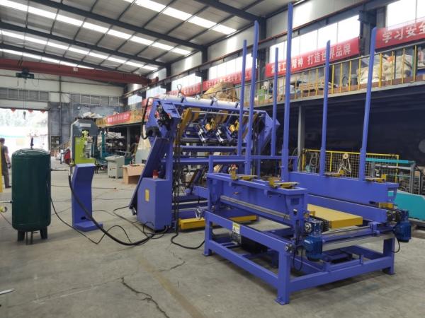Máquina pregando automática da pálete do Euro/linha de produção de madeira da pálete para a venda