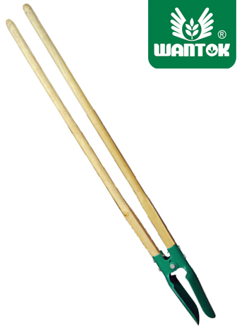 Customized Support Metal Post Hole Digger with Wood Handle