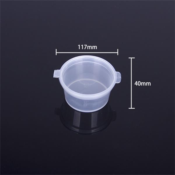 Transparent 117*40mm 300ml Disposable Plastic Food Tray