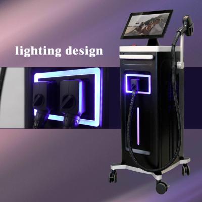 Máquina de remoção de cabelo a laser de diodo KM 2024 Exchange 6 Tamanho com manobra de alta potência de 3000W