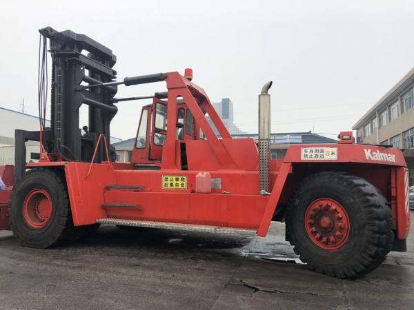                  Used Forklidt Kalmar 45 Ton Lifter, Manual Work Truck Kalmar Dcd450 Heavy Truck Forklift with Diesel Engine for Sale             