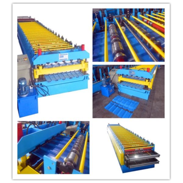 Bemo Standing Steel Tile Forming Machine For Colored Galvanized Sheet