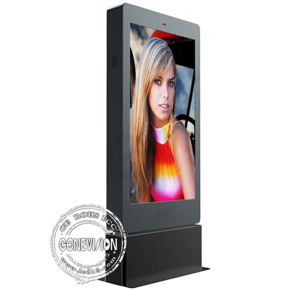 2000 Ниц игрок дисплея Лкд Синьяге 65 цифров дюйма вертикальный на открытом воздухе водоустойчивый