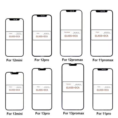 Réparation de téléphone pratique Sensor de verre tactile pour Iphone 12promax Digitalisateur d'écran avec Oca