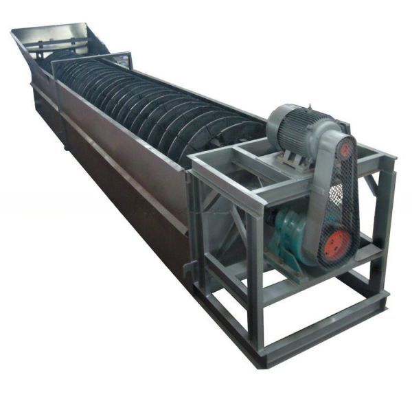 2.7 KG Capacity Energy Mining Gravel Sand Stone Double Spiral Type Screw Sand Washer