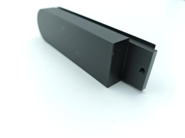Modern Aluminum Recessed Cabinet PullsInvisible Wardrobe Cabinet Glass Door Frame Pulls